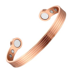 Bio Magnetic Copper Therapy Bangle with 6 Ultra Strength Magnets