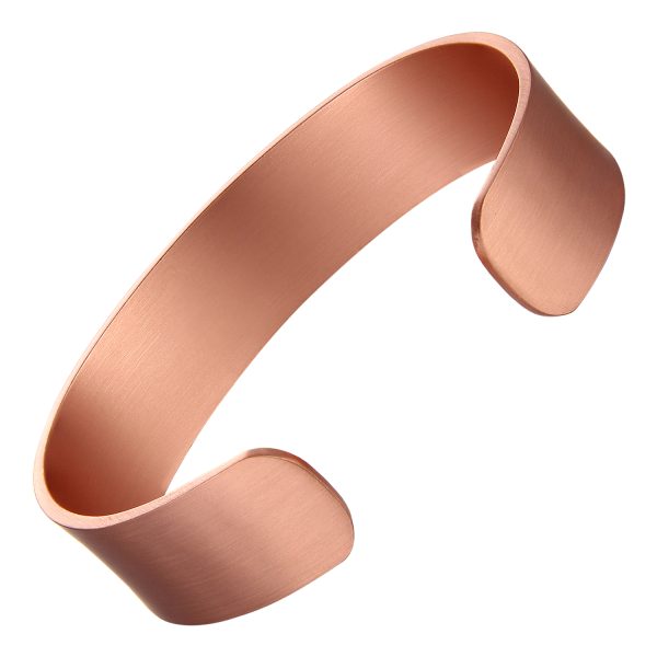 Wide Copper Therapy Bracelet