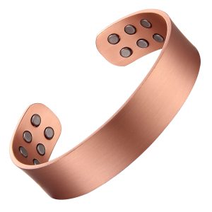 Wide Copper Therapy Bracelet