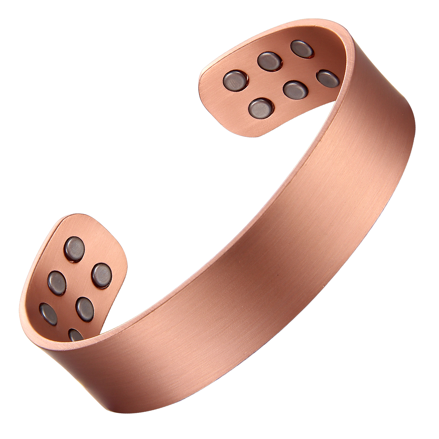 Wide Copper Therapy Bracelet