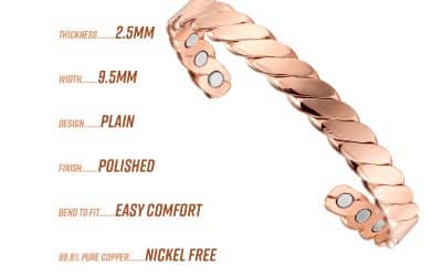 Celebrity Style: Magnetic Copper Bracelets Worn by the Stars